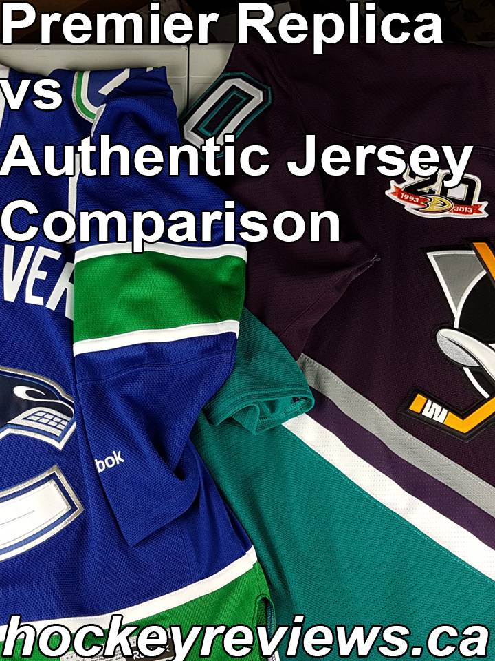 Authentic vs. replica jerseys